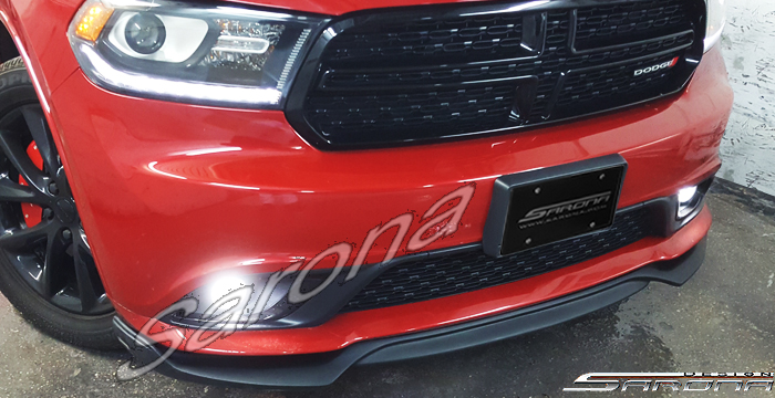 Custom Dodge Durango  SUV/SAV/Crossover Front Add-on Lip (2014 - 2020) - $450.00 (Part #DG-016-FA)